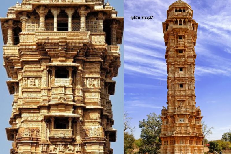 विजय स्तम्भ की भव्य स्थापत्य