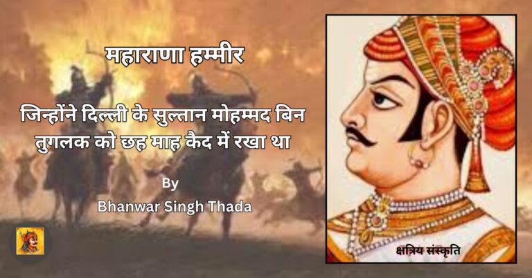 महाराणा हम्मीर: जिन्होंने दिल्ली के सुल्तान मोहम्मद बिन तुगलक को छह माह कैद में रखा था