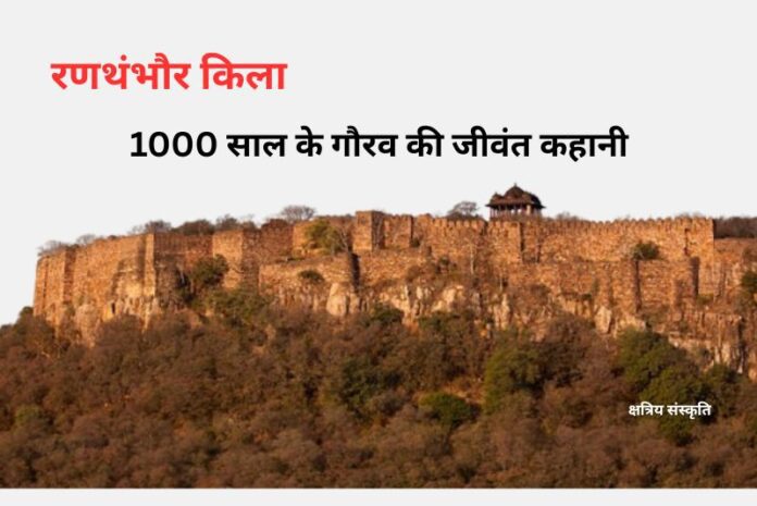 रणथंभौर किला: 1000 साल के गौरव की जीवंत कहानी
