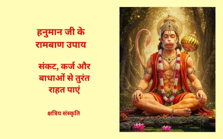 हनुमान जी के रामबाण उपाय – संकट, कर्ज और बाधाओं से तुरंत राहत पाएं